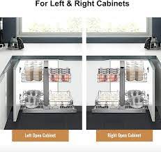However, curio furniture is found in many modern homes, and people like the vintage look. Buy Vevor Pull Out Blind Corner Cabinet 15 7 Inch Opening Chrome Soft Close Blind Corner Four Shelf Carbon Steel Blind Corner Cabinet Organizer For Minimum Cabinet Size 31 5 Wx20 5 Dx25 6 H Online In Germany B091jt64xl