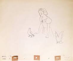 Original Production Animation Drawing Of Snow White And A Pair Of Doves From Snow White And The Seven Dwarfs 19 Disney Drawings Disney Art Animation Artwork These art postcards are for disney fans who want a collection of concept art depicting their favorite films in a format that is easy to display, share.