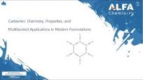 Carbomer: Chemistry, Properties, and Multifaceted Applications in Modern  Formulations