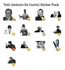 Toto Antonio De Curtis Sticker Pack Telegram Stickers Hub Telegram Stickers Antonio De Curtis Stickers