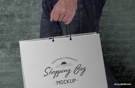 Download Free Shopping Bag Mockup Psd Zippypixels