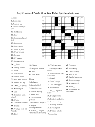 Give your crossword puzzle a name. 6 Best Easy Printable Puzzles Printablee Com