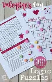 Free download & print logic puzzles printable gameshacksfree. Valentine S Day Logic Puzzles For Kids Free