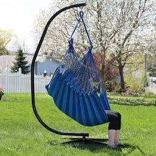 Sunnydaze Decor Jumbo Extra Large Chair Hammock Hammock Swing Chair Rope Hammock Chair Hammock Chair
