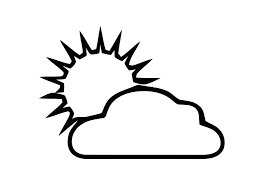 Les nuages existent aussi en version mignonne ! Coloriage Soleil Nuage Les Beaux Dessins De Nature A Imprimer Et Colorier Coloriage 8