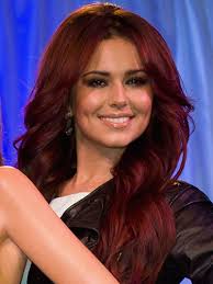 The fight for this love hitmaker showed off her new hair colour by wearing her tresses down in cascading loose curls, with heaps of volume. Cheryl Cole Dark Red Hair Love This Color It S So Fun And Now I Don T