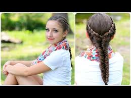 I'm mindy, a wife+mom of 6, ceo of hairitage, & i make videos about all things hair! The Laced Fishtail Braid Cute Girls Hairstyles Youtube