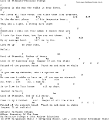 Gospel Song Lord Of Eternity Fernando Ortega Lyrics And Chords Gospel Song Song Lyrics And Chords Lyrics And Chords