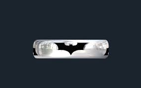 His Hers Batman Rings Batman Wedding Rings Valeria Custom Jewelry