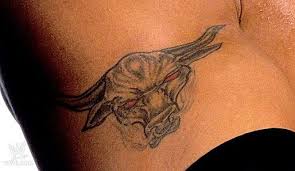 The Rock S Bull Tattoo Bull Tattoos The Rock Bull Tattoo Rock Tattoo