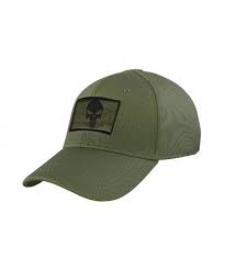 Condor Fitted Tactical Cap Bundle Punisher Dtom Patches Olive Drab C31298rbygb Hats For Men Cap Tactical