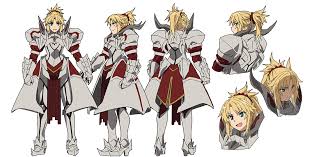 Saber Of Red Mordred Anime Anime Character Design Fate Stay Night Series