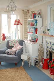 Red White And Blue Cottage Style Decor Home Decor House Interior