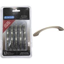 Get free shipping on qualified brushed nickel, handle/bar pull, nickel cabinet hardware or buy online pick up in store today in the hardware department. Amerock Ten53003g10 Allison Value Classic Arched 3 3 4 Inch Center Zinc Cabinet Drawer Pull Satin Nickel 10 Pack 026634174504 1