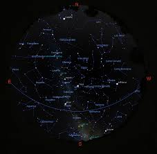 July Night Sky Vega Deneb Altair Summer Triangle