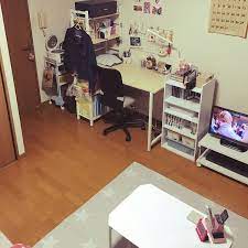部屋全体 デスク 学生 100均 ダイソー などのインテリア実例 2017 05 08 20 40 55 roomclip ルームクリップ 収納 アイデア 部屋 インテリア
