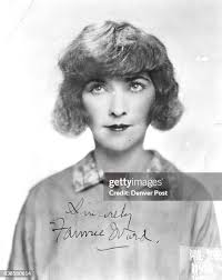 Fannie Ward the oldest flapper in the world, will arrive in Denver,... News  Photo