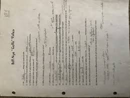 What does dna stand for? Bill Nye Cells Video Fill In Key By Mr M Teachers Pay Teachers