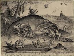 In the game you'll control your fish to hunt and eat smaller fishes meanwhile need to keep away from the big fish. Big Fish Eat Small Fish Pieter Van Der Heyden Wikioo Org The Encyclopedia Of Fine Arts