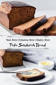 I had 3 egg customers. This Paleo Sandwich Bread Uses Lots Of Eggs Nut Free Nut Butter Is That The Right Way To Say It Honey A Paleo Sandwich Bread Paleo Sandwich Sandwich Bread