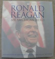 Ronald Reagan book signed by Nancy Reagan "An American Hero" 2001 (item  #1464080)