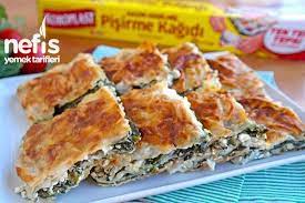 ispanakli sodali tepsi boregi yumusacik cok lezzetli yemek tarifleri yemek etli yemek tarifleri