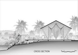 Flamingo Bamboo Pavilion Bambubuild Arch2o Com Bamboo Architecture Bamboo Pavilion