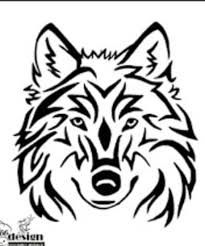 Pin By Sheyda Jeon On Art Wolf Face Drawing Tribal Wolf Wolf Face