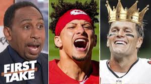 Stephen A Smith Patrick Mahomes Can T Be Compared To Tom Brady As The G O A T Youtube 20.01.2019 · patrick mahomes and tom brady are going head to head today. stephen a smith patrick mahomes can t be compared to tom brady as the g o a t