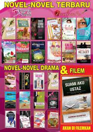 Bagi setiap penghantaran kami menggunakan pos laju. 12 Novel Karya Seni Jadi Drama