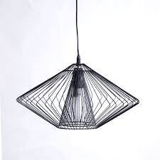 Lustre fer forgé rétro lustre salon chambre usine café bar restaurant éclairage lourd vieux style nordique lumière hanging. Pipistrello Suspension Ronde En Fil De Fer Noir Amazon Fr Cuisine Maison Fil Noir Fil De Fer Noir