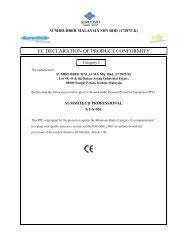 Alle produkte von sumirubber malaysia sdn. Ec Declaration Ef U 06c Sumirubber Malaysia Sdn Bhd