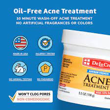 Maybe you would like to learn more about one of these? Amazon Com De La Cruz 10 Sulfur Ointment Acne Treatment Medication To Clear Cystic Acne Pimples And Blackheads On Face And Body Made In Usa Jumbo Size 5 5 Oz Beauty Personal Care