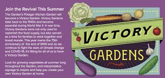 Virginia has years of experience with gardening. Nbg Victory Gardens Norfolk Botanical Garden