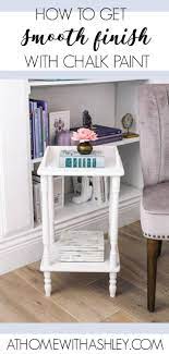 How To Get A Smooth Finish With Chalk Paint At Home With Ashley