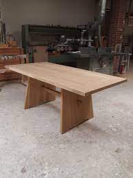 It's often found in traditional, craftsman, and mission style furniture and is the wood of choice for the amish, as well as famed furniture designers gustav stickley and frank lloyd wright. Oak Solid Wood Dining Table Japanese Style Tidyboy Berlin