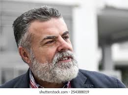 Average 50 year old man pictures. Attractive Man 50 Years Old Beard Stock Photo Edit Now 254388019