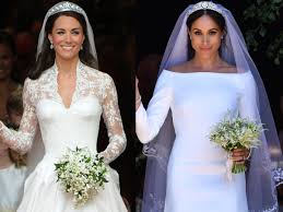 Another tradition middleton has followed involves wearing something designed by her own wedding dress designer, alexander. How Kate Middleton And Meghan Markle Wedding Gowns Show Personalities