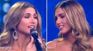 Alessia Rovegno se emociona EN VIVO al hablar de su padres y canta tema de  Bárbara Cayo a capela, Esto es guerra, video