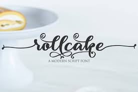 Download andantino script font for windows. Rollcake Free Font Download