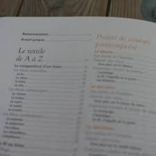 Un fragment, un passage, un objet, un ouvrage considéré de tel ou tel point de vue : Guide Des Tissus Par Projets De Couture L Atelier De Aude