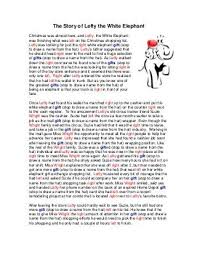 Lefty The White Elephant Story White Elephant Gifts Funny Elephant Gifts White Elephant Gifts Diy