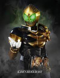 仮面ライダービースト 仮面ライダークライマックスファイターズ animasi pahlawan super gambar digital