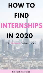 How To Find Internships In 2020 In 2020 Internship College Life Hacks Job Board