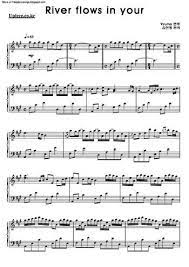 River flows in you and other songs arranged for piano duet: River Flows In You Free Sheet Music By Yiruma Pianoshelf