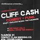 Shuttlepunx Presents: Cliff Cash - Comedy + Punk Night