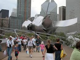 Jay Pritzker Pavilion Gehry Partners Archdaily