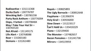 Roblox decal ids & spray paint codes list 2020 Roblox Radio Id