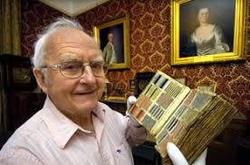 Historic book was rescued from a skip