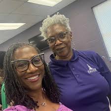 Yesterday, Dr. and Mrs. McCorn worshipped with Dr. Tommy Benjamin and Mrs.  Janice Benjamin in celebration of their 6th Pastoral Anniversary at Trinity  C.M.E. Church in Augusta, GA. Several Paine College alumni
